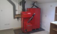 Grant Spira 26kW pellet boiler installed in Ampthill, Bedford
